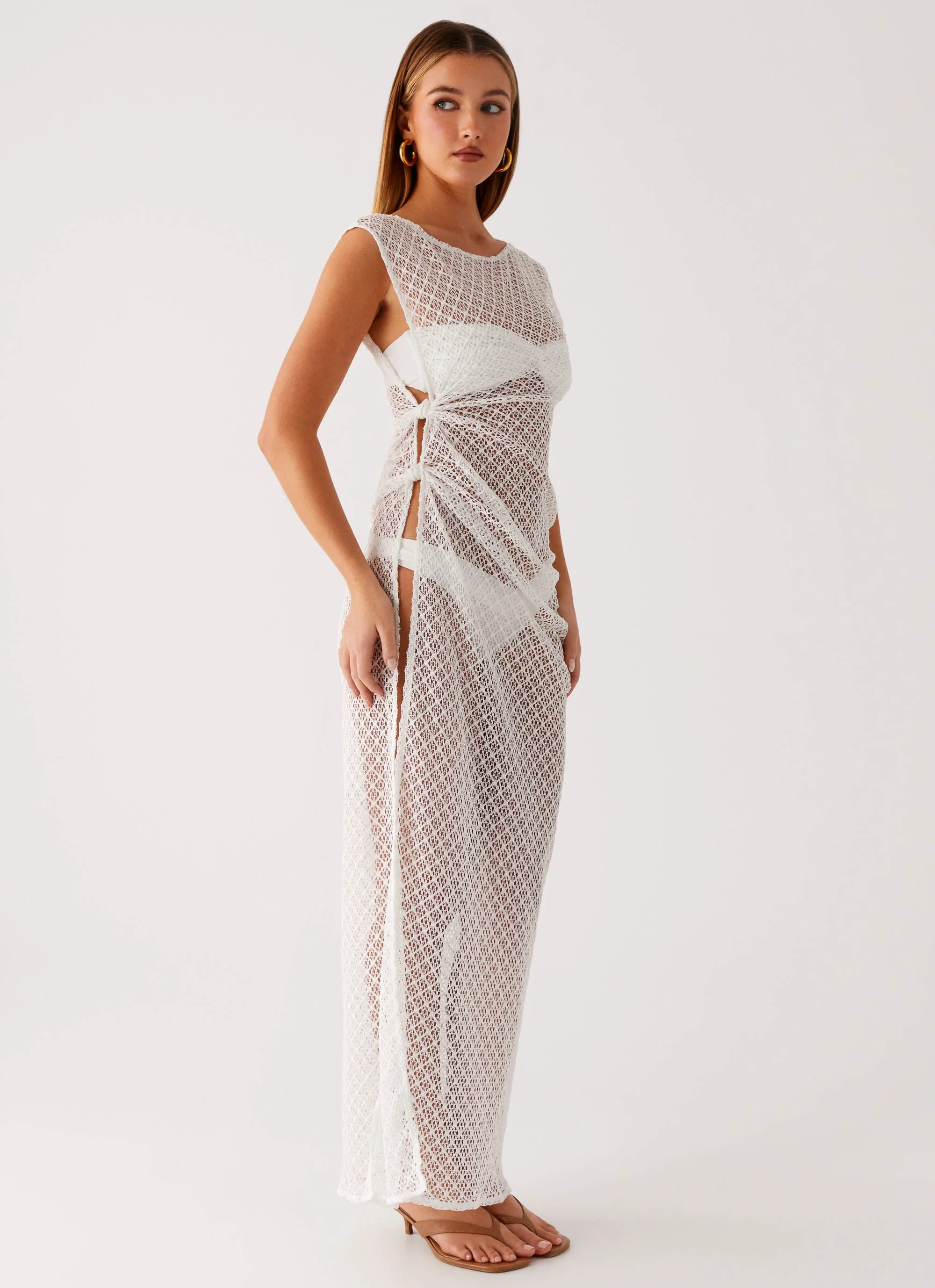 Maeva Maxi Dress - White