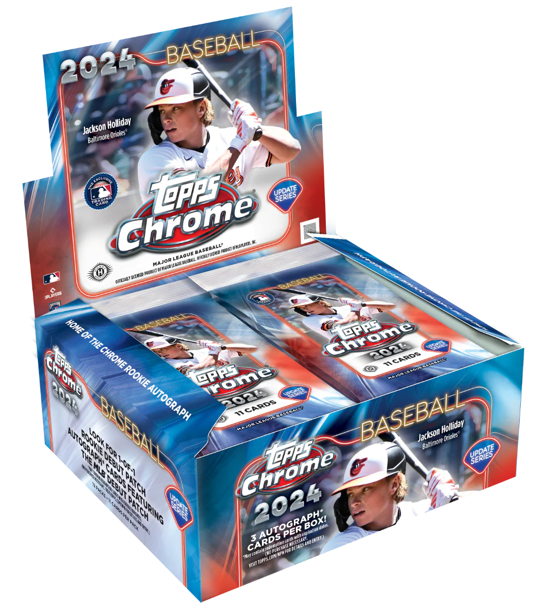 2024 Topps Chrome® Update Series Baseball - Hobby Jumbo Box
