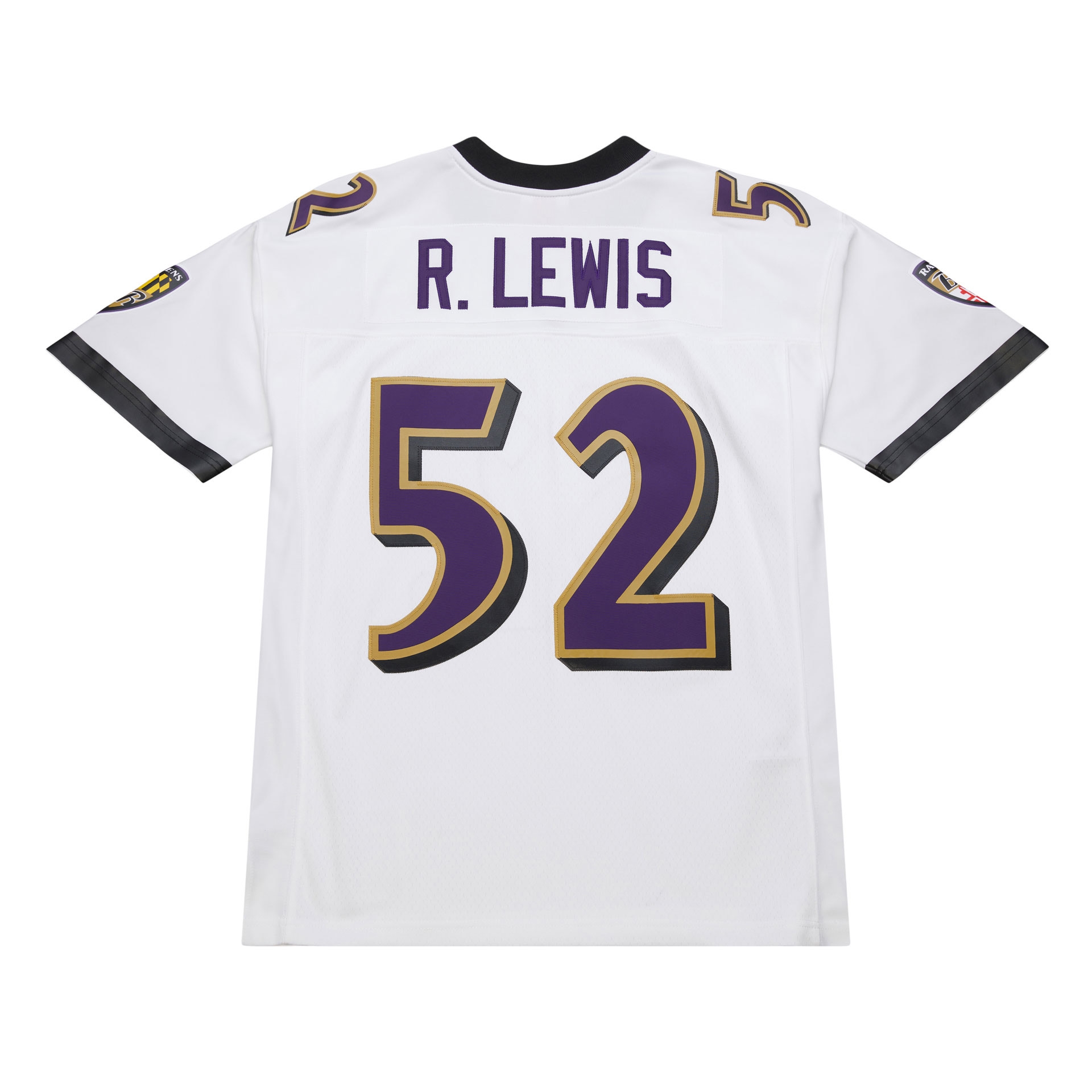Ray Lewis #52 Baltimore Ravens 2000 Legacy Throwback NFL Jersey White