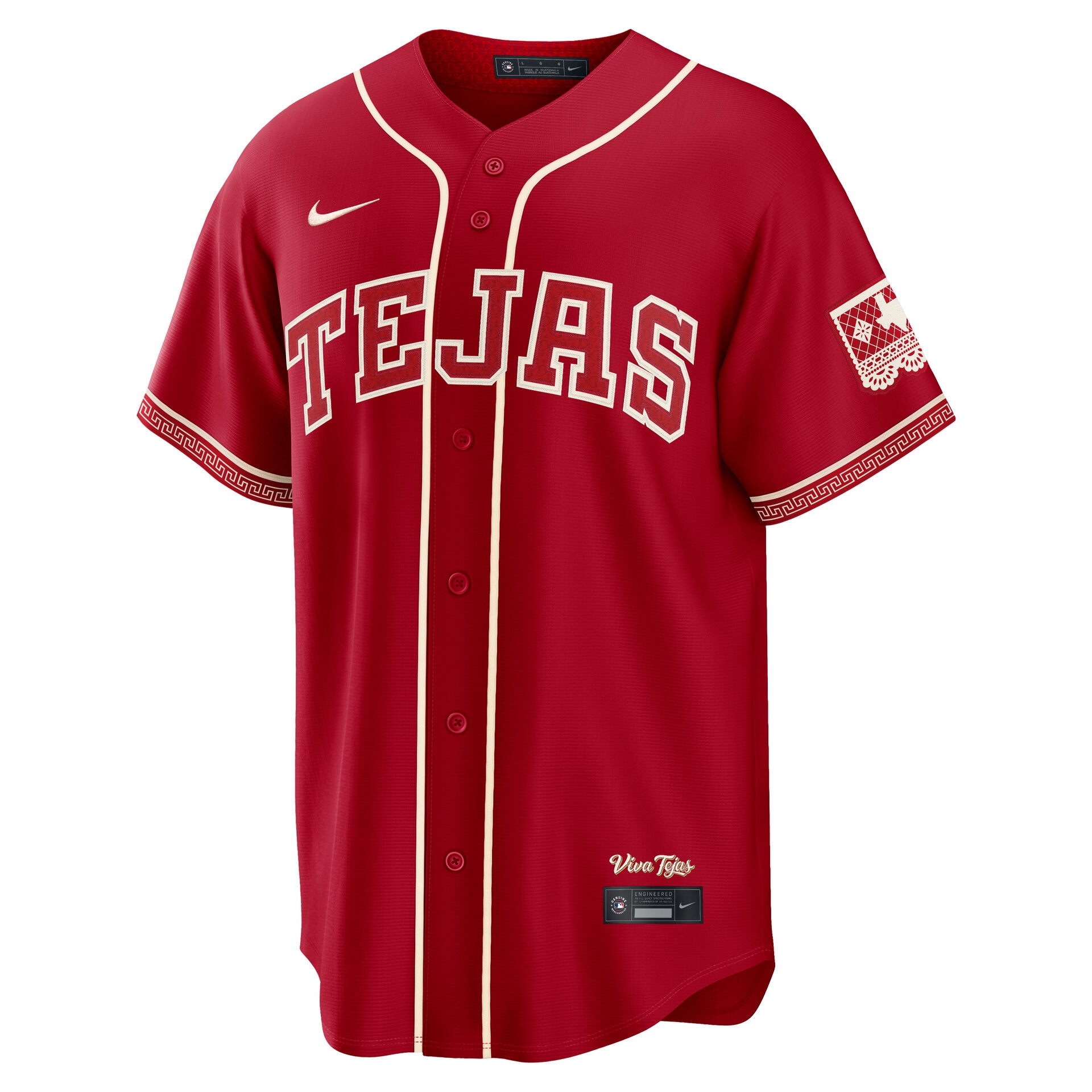 Texas Rangers 2026 City Connect Stadium MLB Jersey Red
