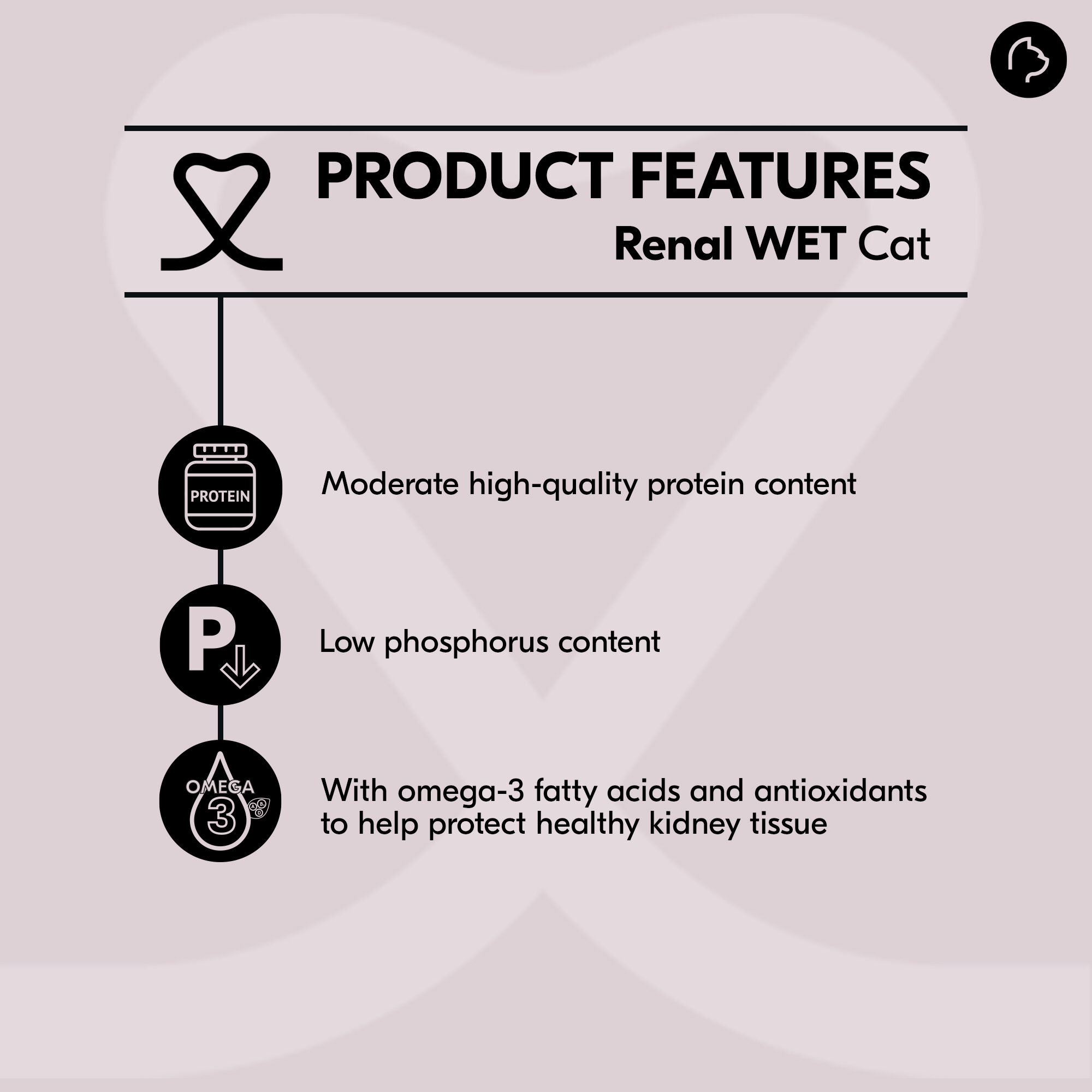 Vetality Renal Cat Wet - 12 x 100 g