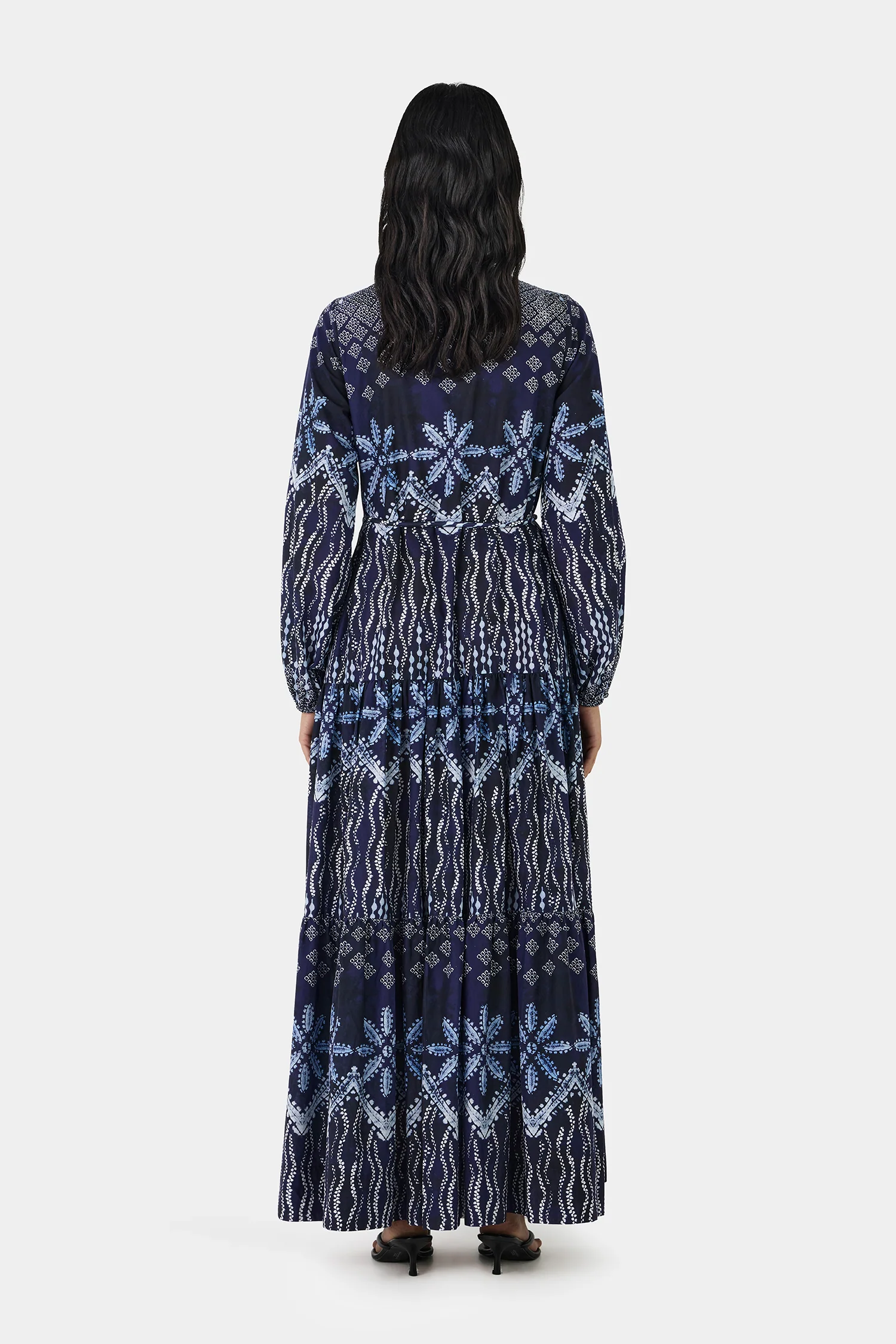 Nia Maxi Dress Indigo Drift