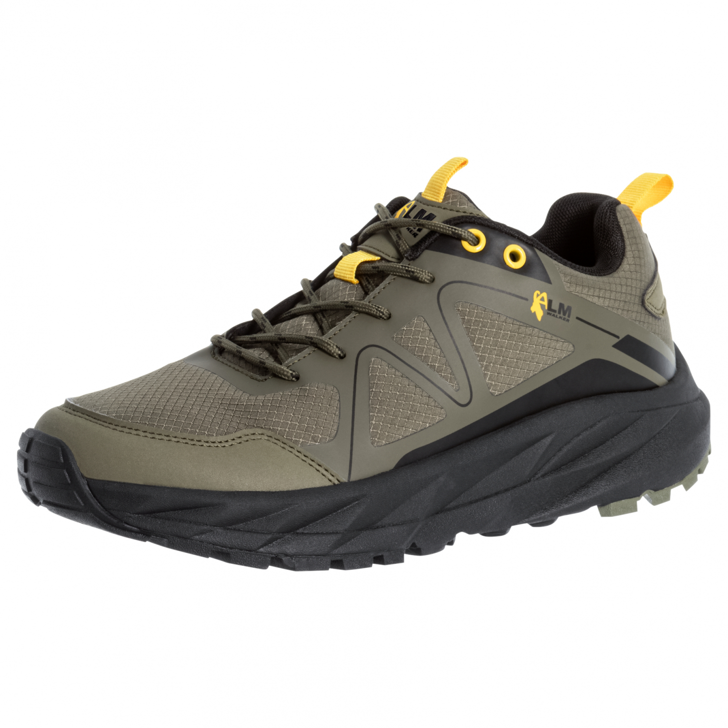 Almwalker Trail Plus Outdoor Shoes Men (Olive\/Black)