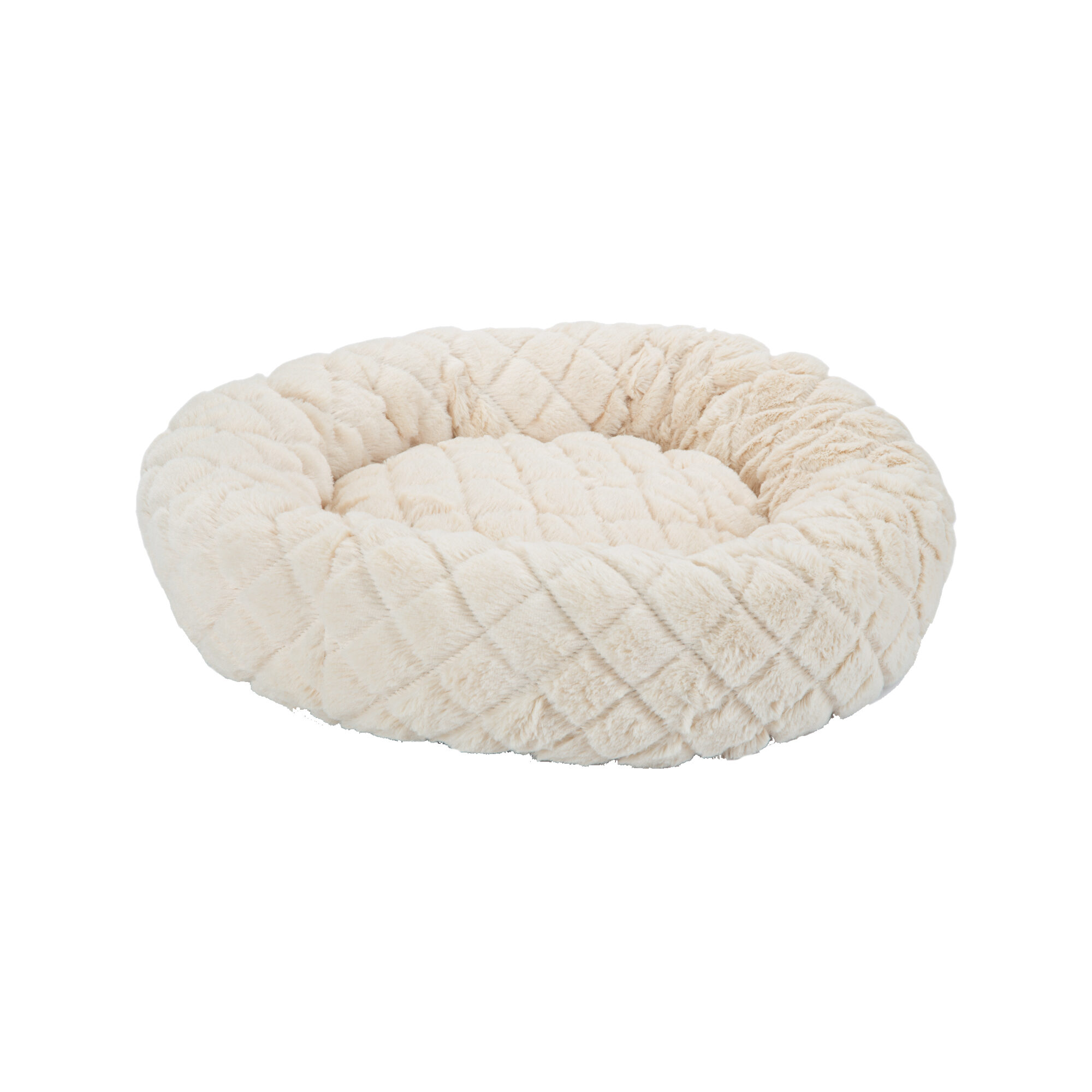 Beeztees Cat Bed Levisa - Beige - 43 x 43 x 13 cm