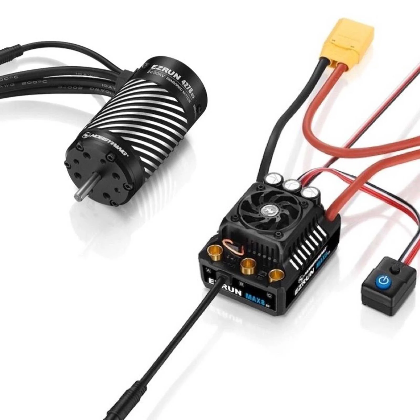 Combo MAX8 ESC + 4278/2250KV G2 Motor Hobbywing HWI38010405