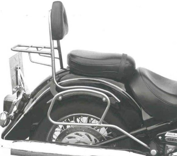 Sissy bar Hepco & Becker - chromeYAMAHA 1600 XV 1600 A WILD STAR (VP08) - 1999 - 2004Ref : HBE01341A / 600499 00 02