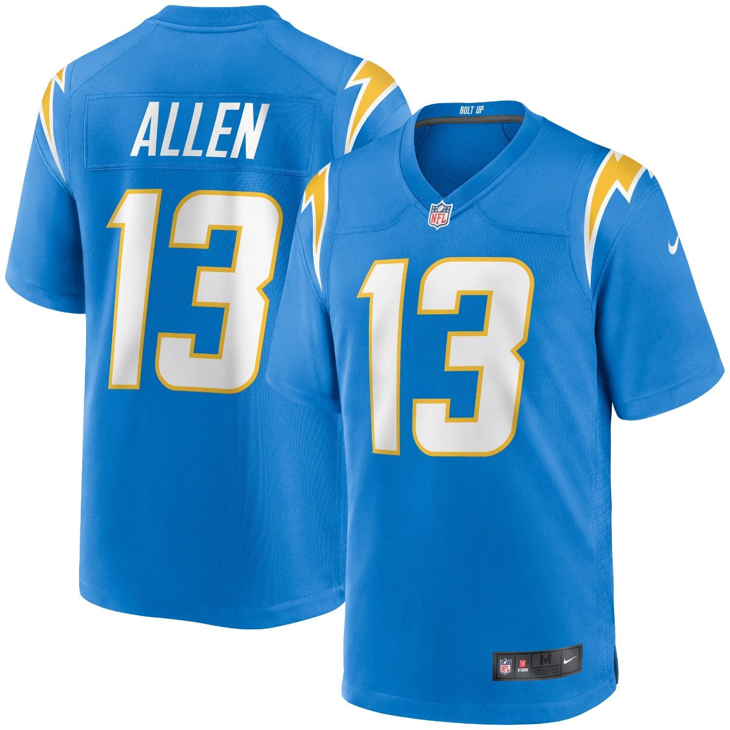 Keenan Allen #13 Los Angeles Chargers Nike Game NFL Jersey Powder Blue