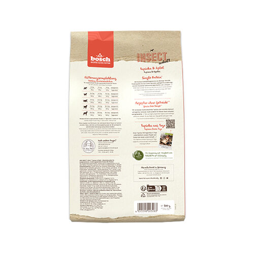 Bosch HPC Insect Adult Dog Food - Tapioca & Apple - 2,5kg