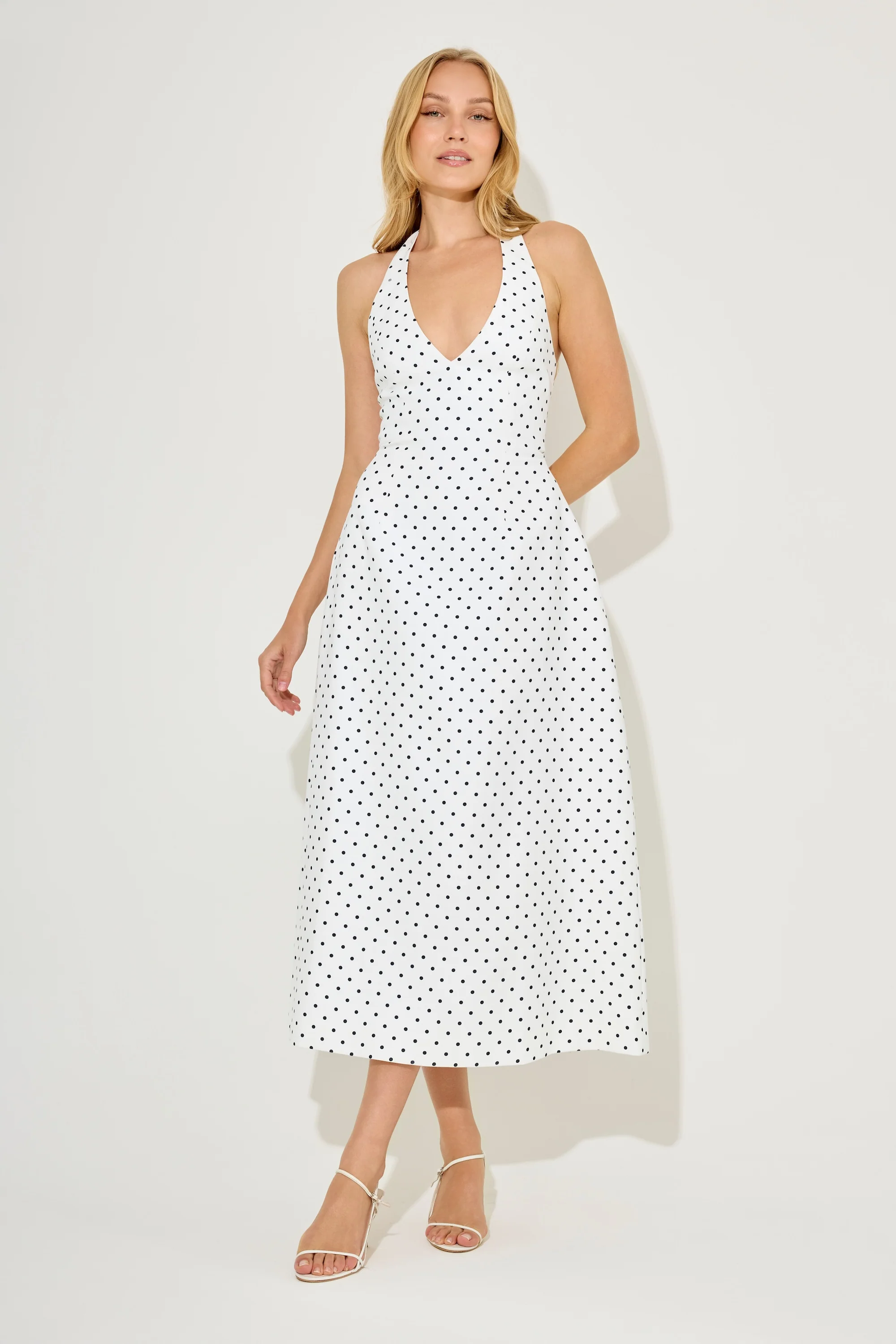 Volume Midi Dress