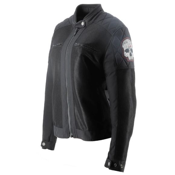 Helstons WIDOW AIR Motorcycle Jacket - BlackRef: HS1073