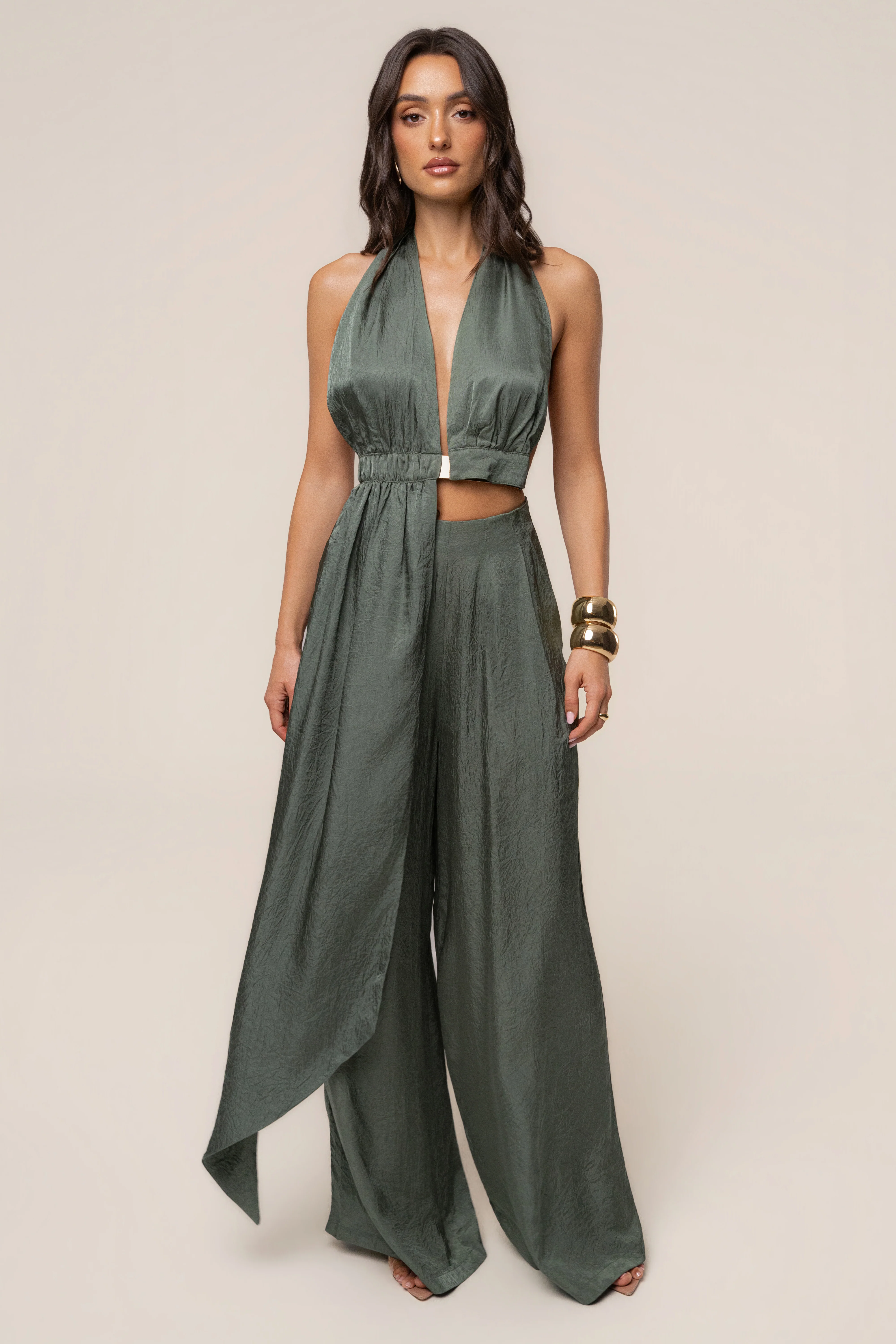 Seafoam Sundown Open Back Top