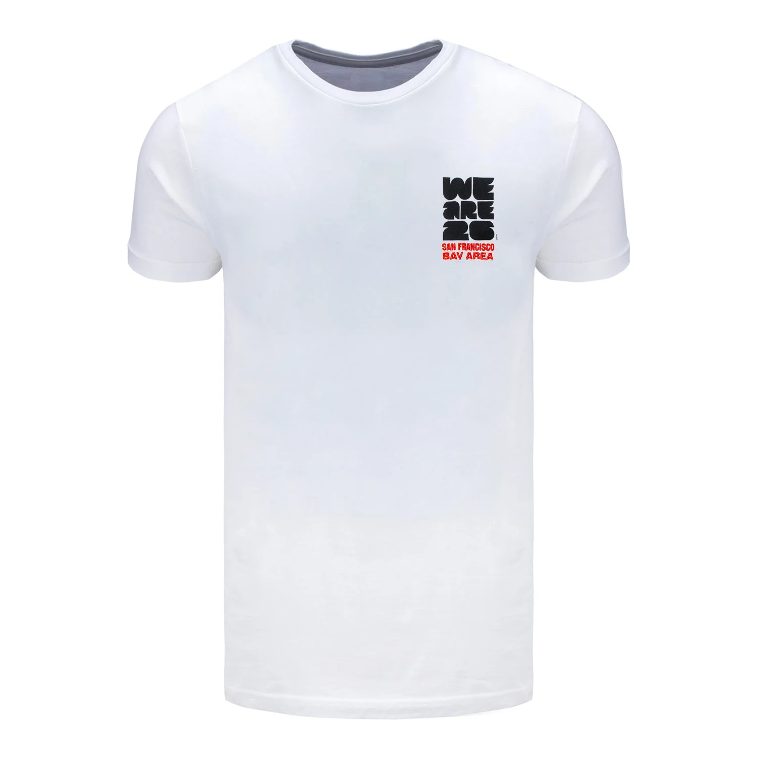 2026 Soccer Fan Collection San Francisco Bay Area White T-Shirt - Unisex