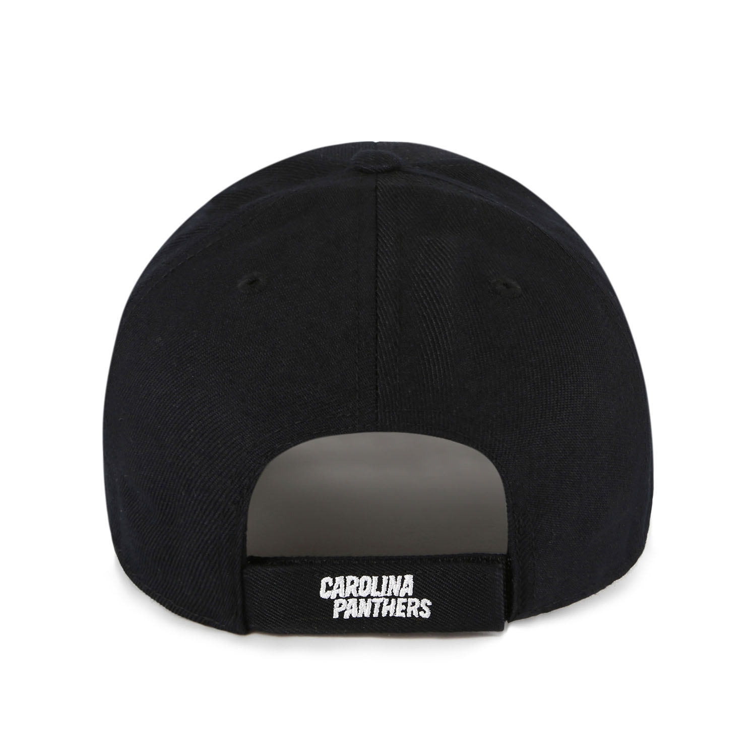 Carolina Panthers Black & White '47 MVP Adjustable NFL Cap Black