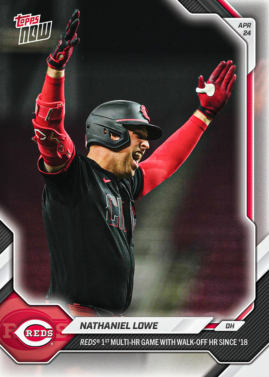 Nathaniel Lowe - 2026 MLB Topps NOW® - Card 117