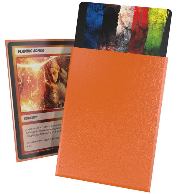 Ultimate Guard Cortex Sleeves Standard - MATTE Orange - 100 Pcs