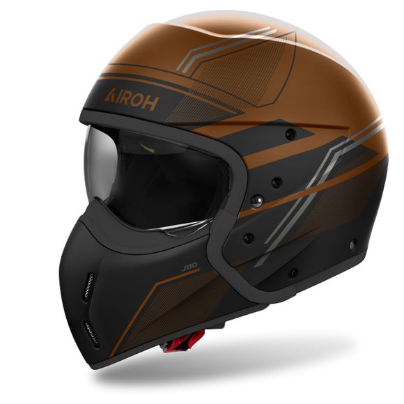 Casque modulable Airoh J110 - SLIM - MarronRef : AR1452-C61487