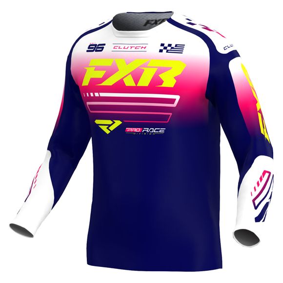 Maillot cross FXR CLUTCH 2026 - Jaune / VioletRef : FXR1699