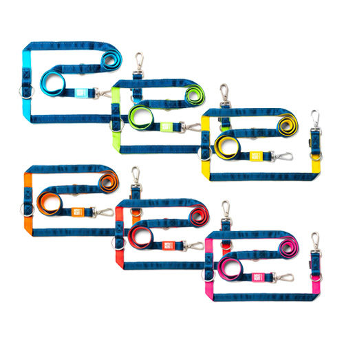 Max & Molly Multi-Function Dog Leash - Orange - XS