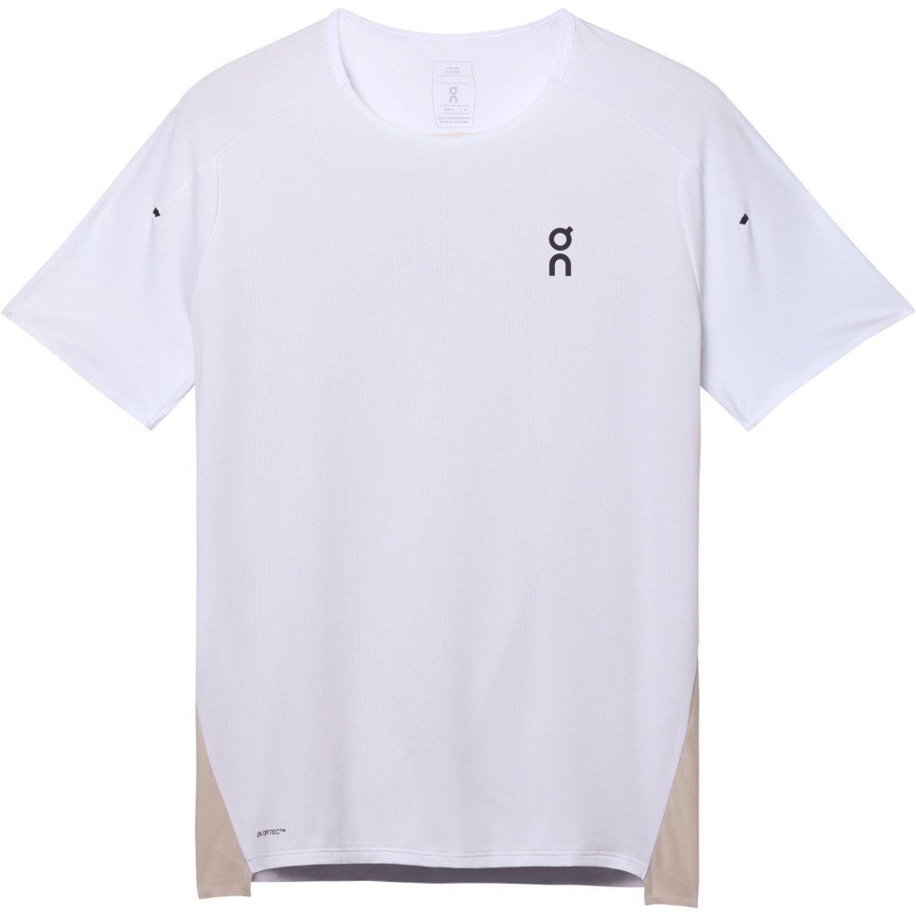 On Performance-T Running Shirt Men - White | Silver