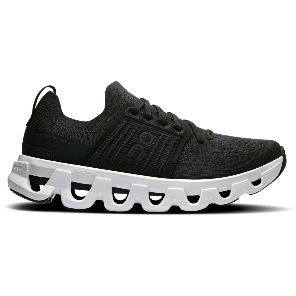 On Cloudswift 4 Running Shoes Women - Black | White