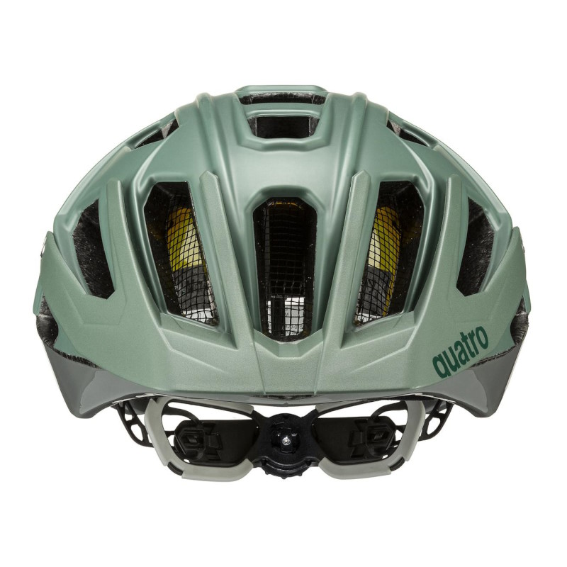Uvex quatro cc MIPS Bike Helmet - moss green-rhino matt