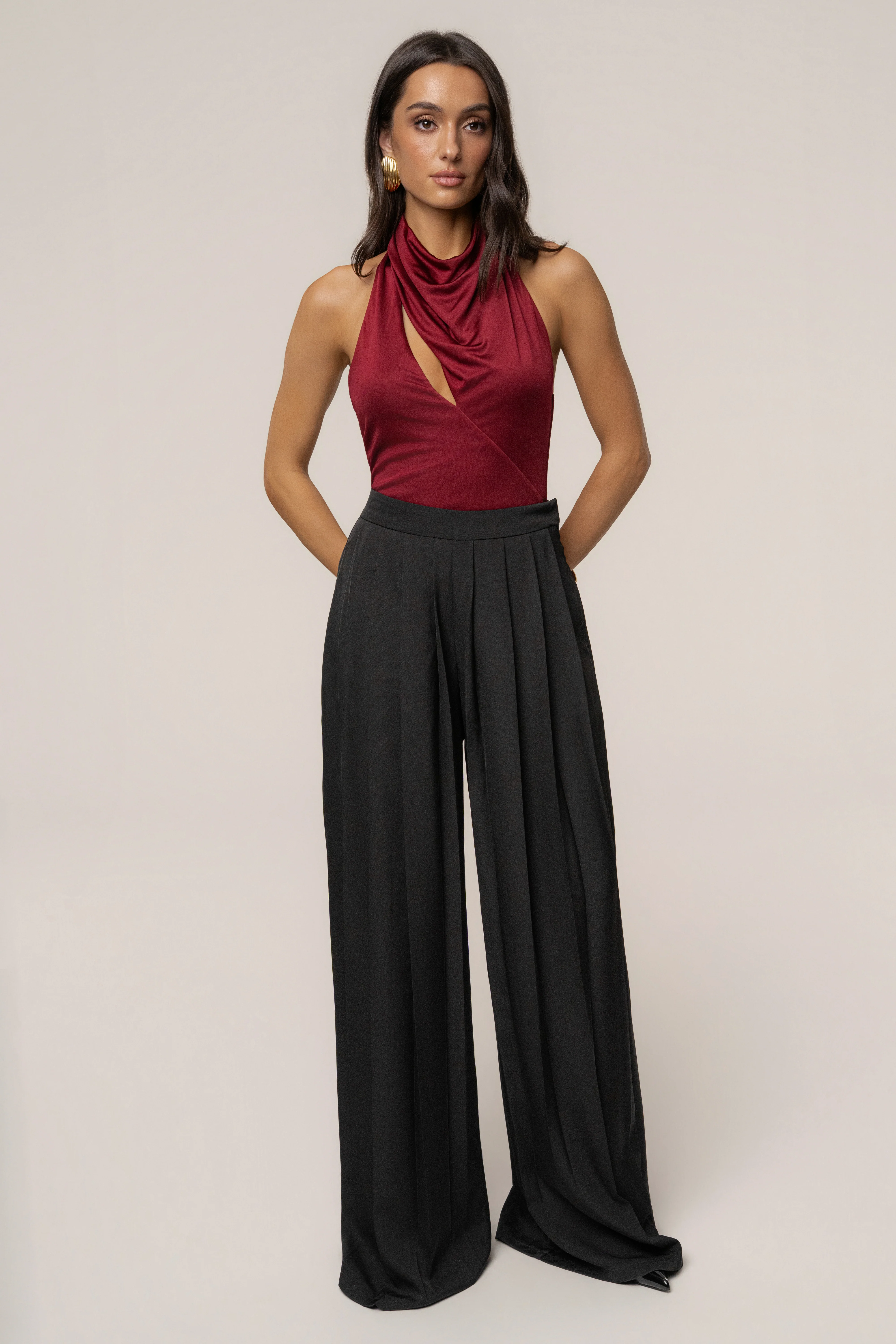 Burgundy Beloved Bodysuit