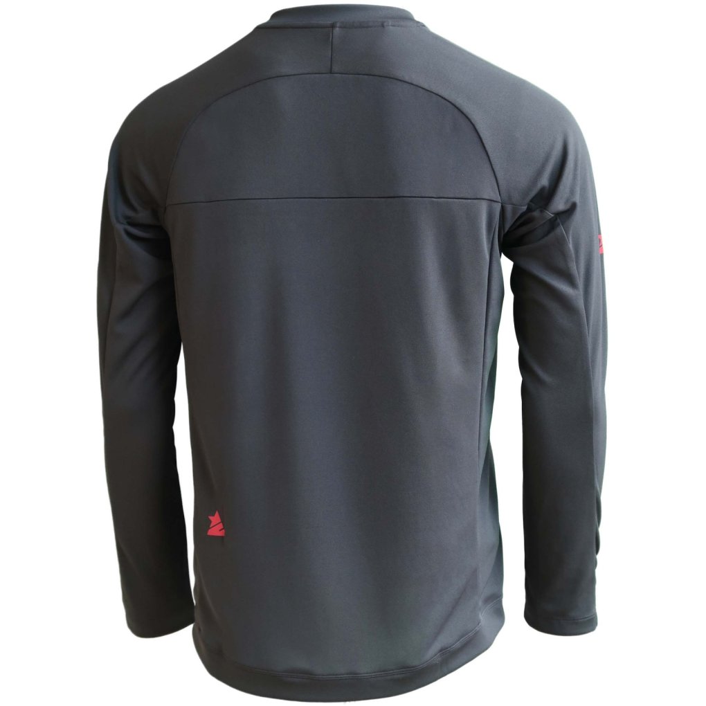 Zimtstern Bulletz Long Sleeve MTB Shirt Men - Pirate Black/Pirate Black