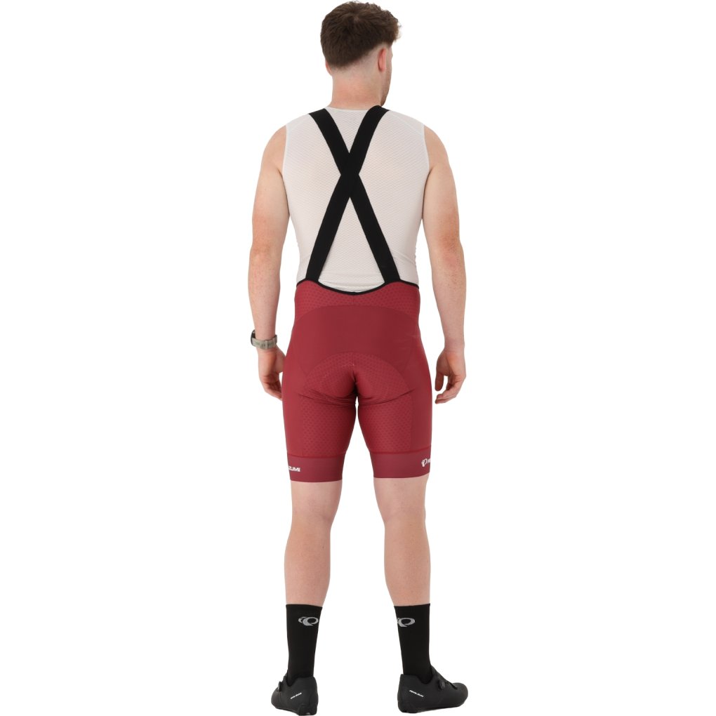 PEARL iZUMi Performance Bib Shorts Men PI25011002 - hexagon red - HERD