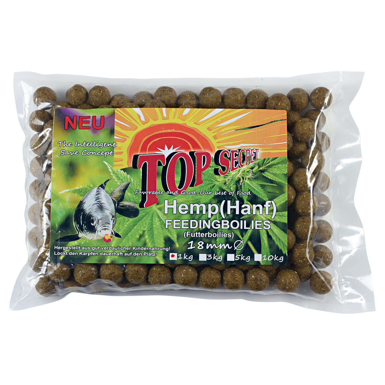Top Secret Feedingboilies (Strawberry)