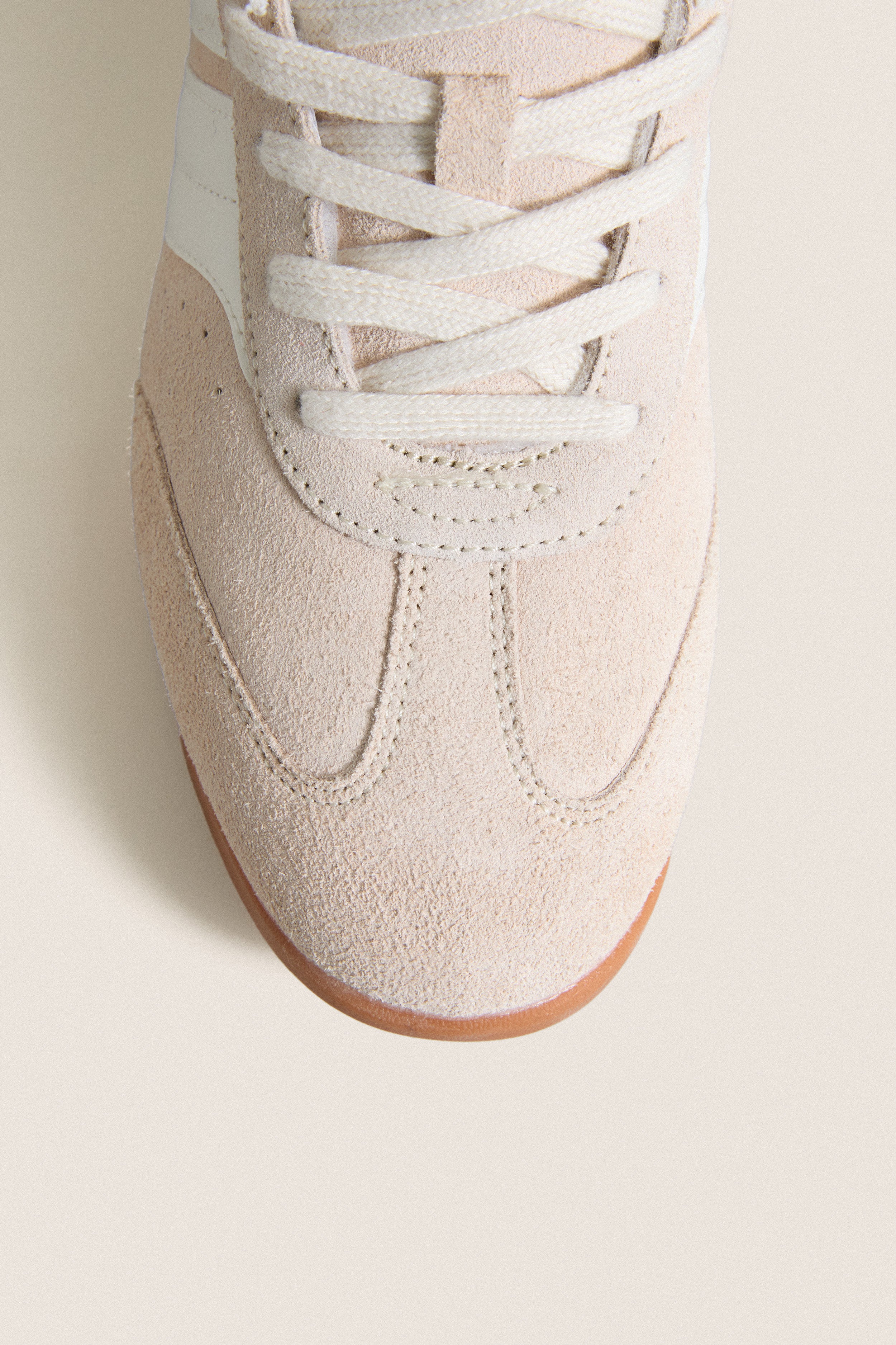 Parchment and Egret Revival Sneakers
