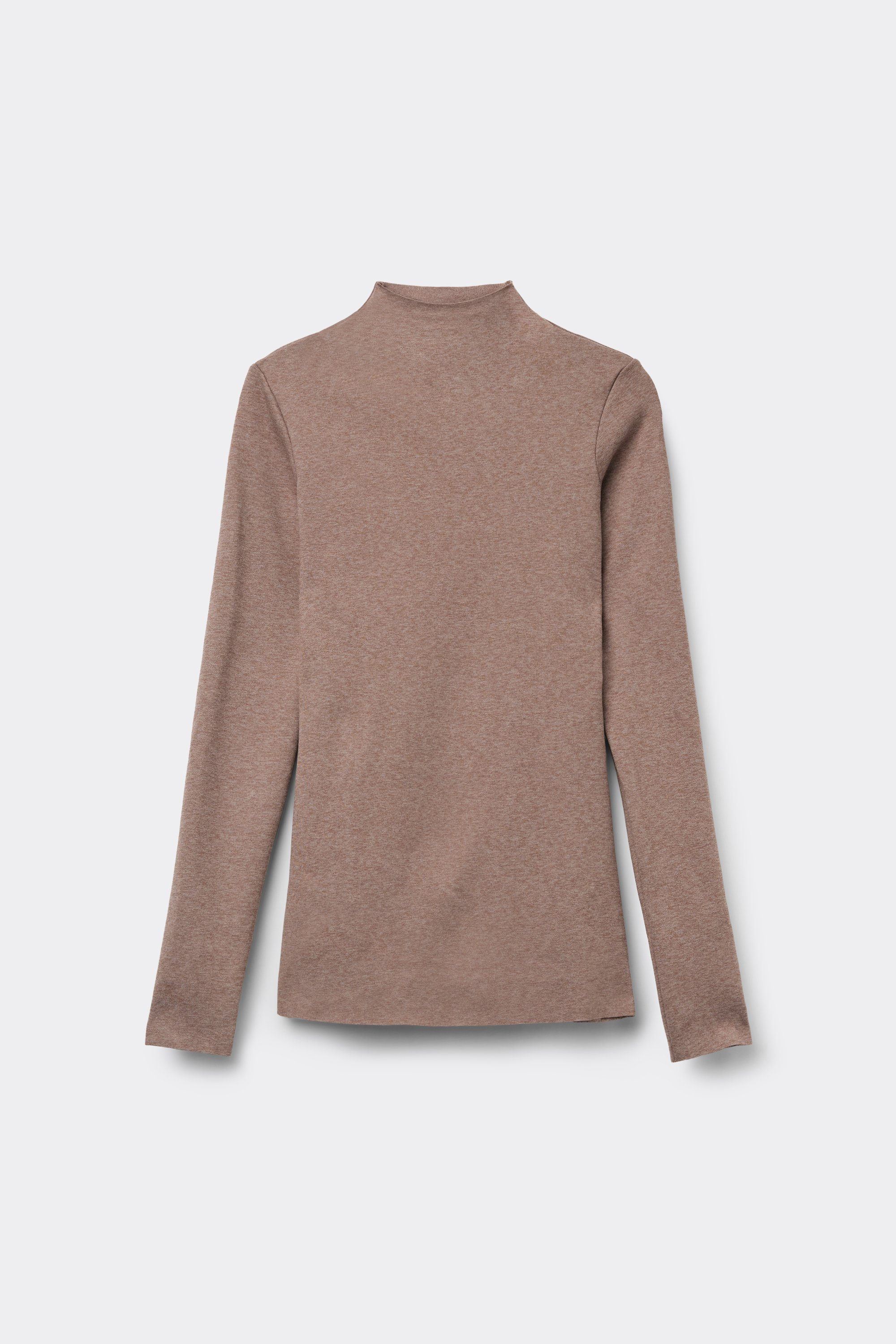 Invisible Therm Long Sleeve Polo Neck Top