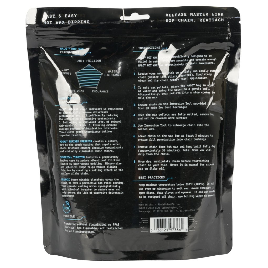 Finish Line HALO Hot Wax Chain Lubricant - 600 g