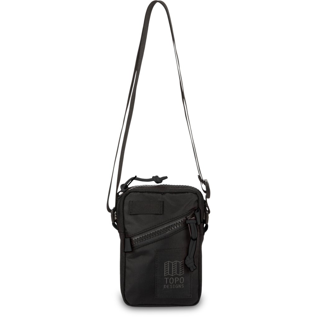 Topo Designs Mini Shoulder Bag - 1L - Black/Black/Black