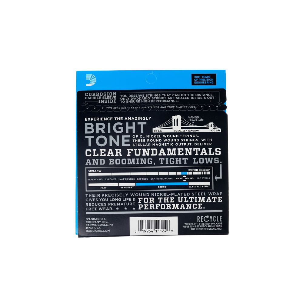 Daddario EXL160 – Thomann Ireland
