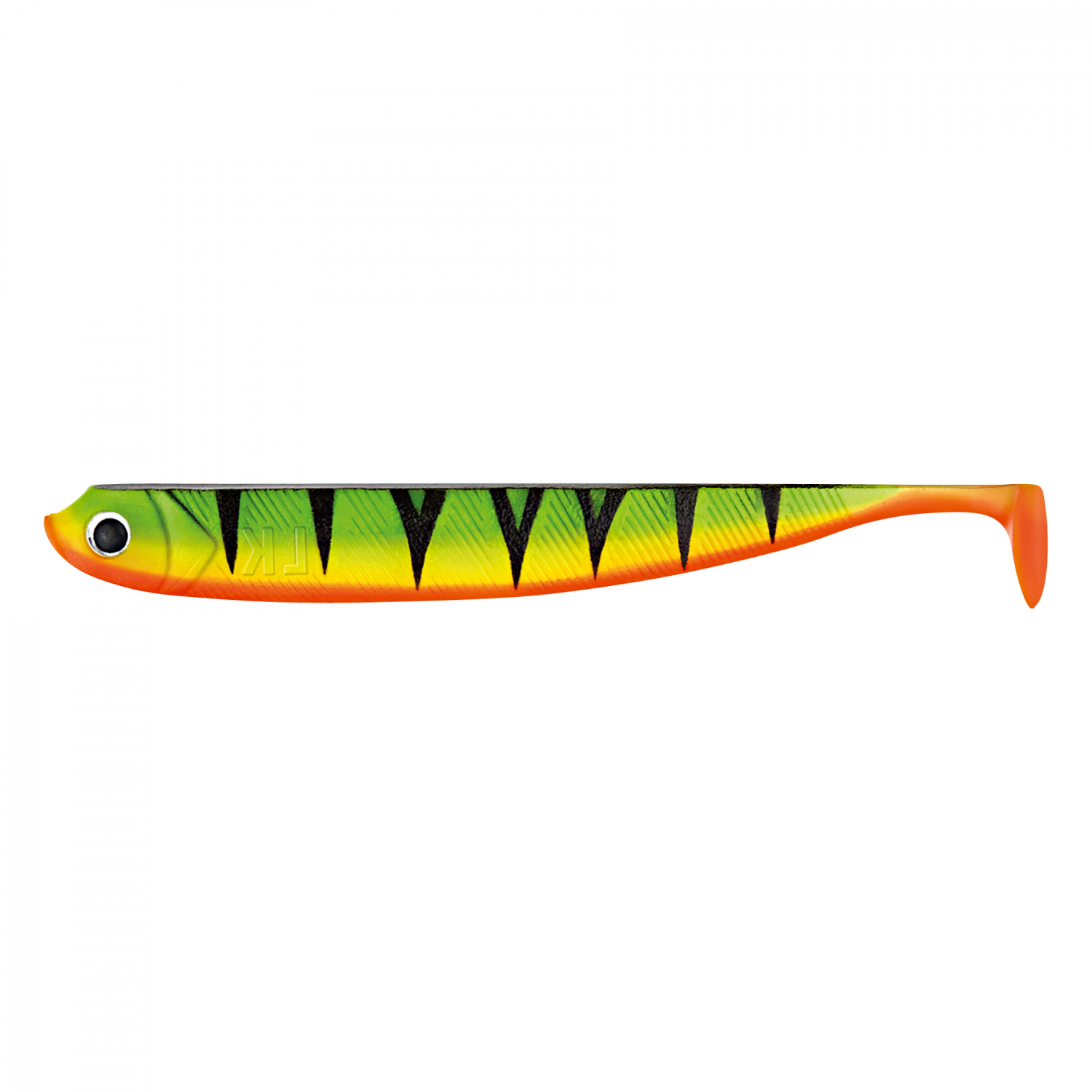Lieblingsköder Shad Zander Bait (12.5 cm, Firetiger)