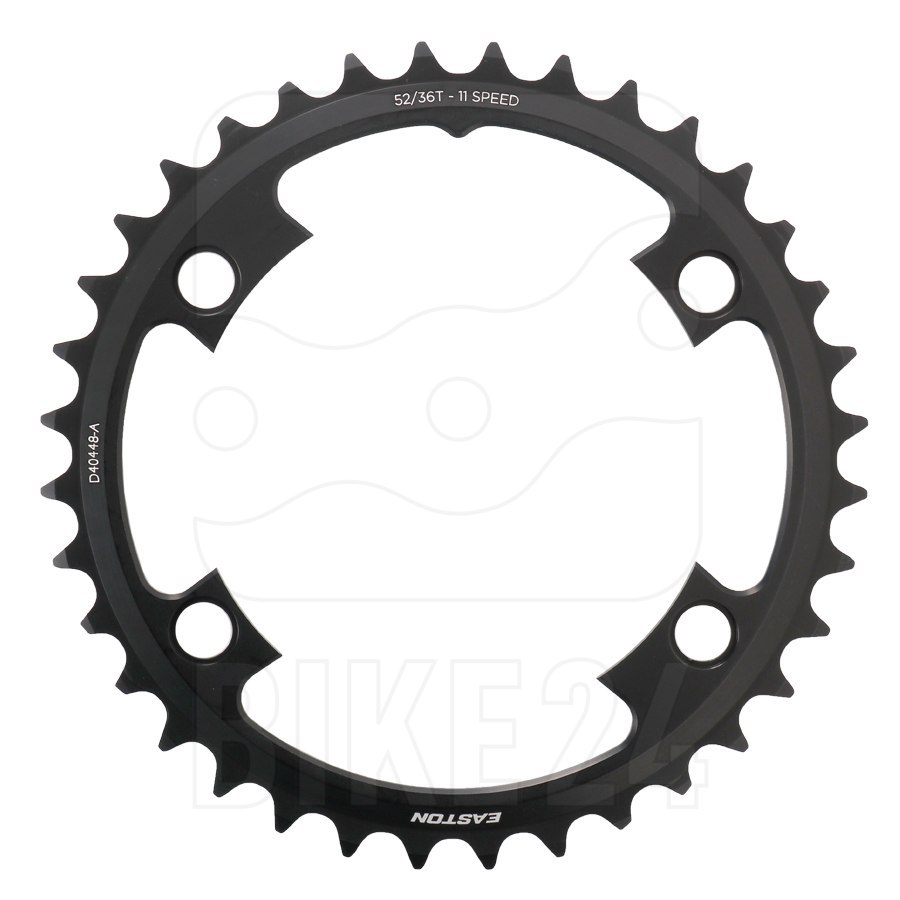 Easton Cinch Shifting Ring - 4-Arm - 2x11-speed - matte black anodized