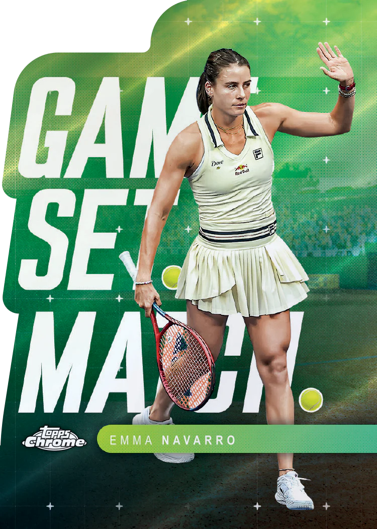 2025 Topps Chrome® Tennis - Hobby Box