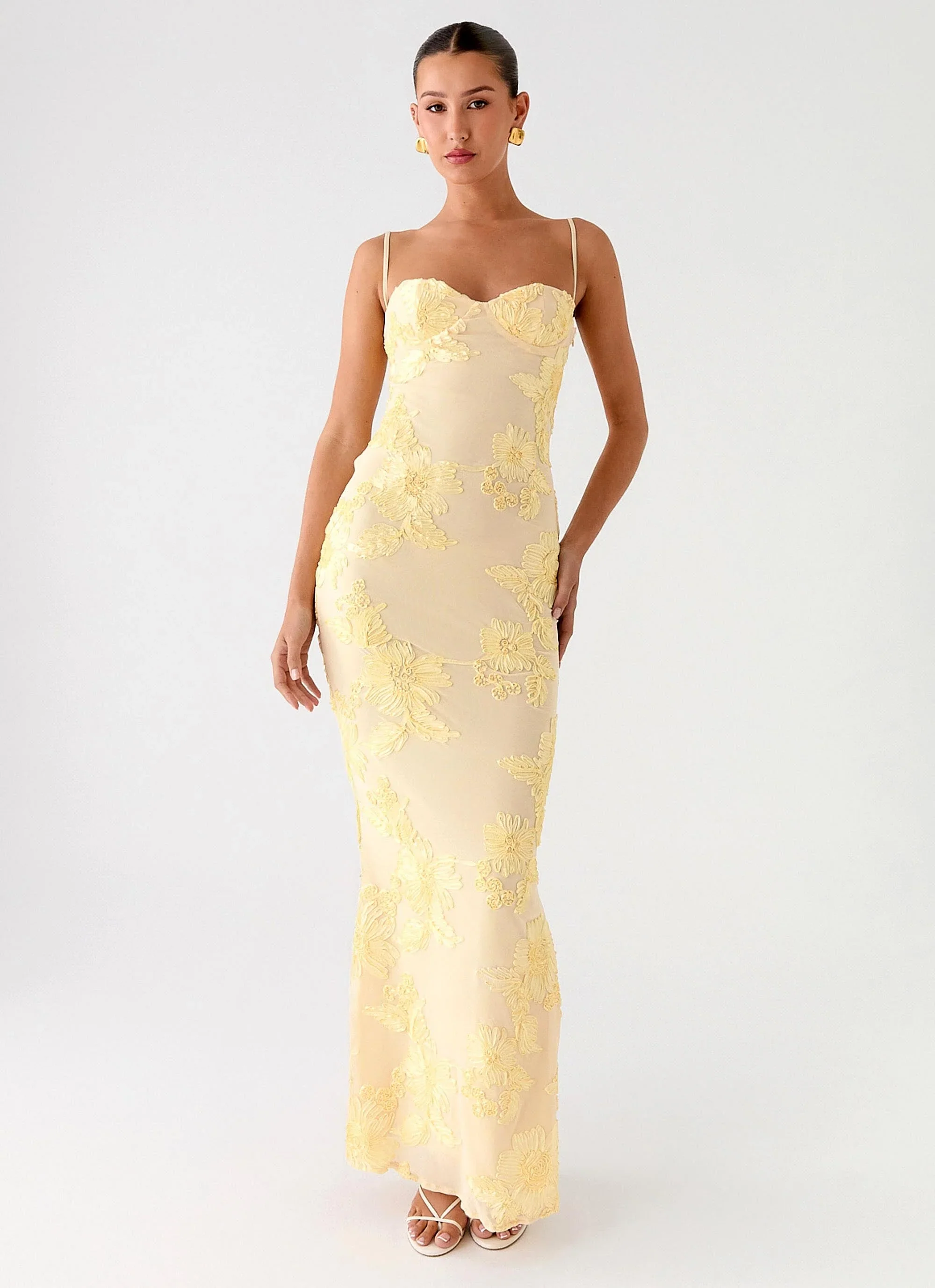 That Girl Maxi Dress - Lemon
