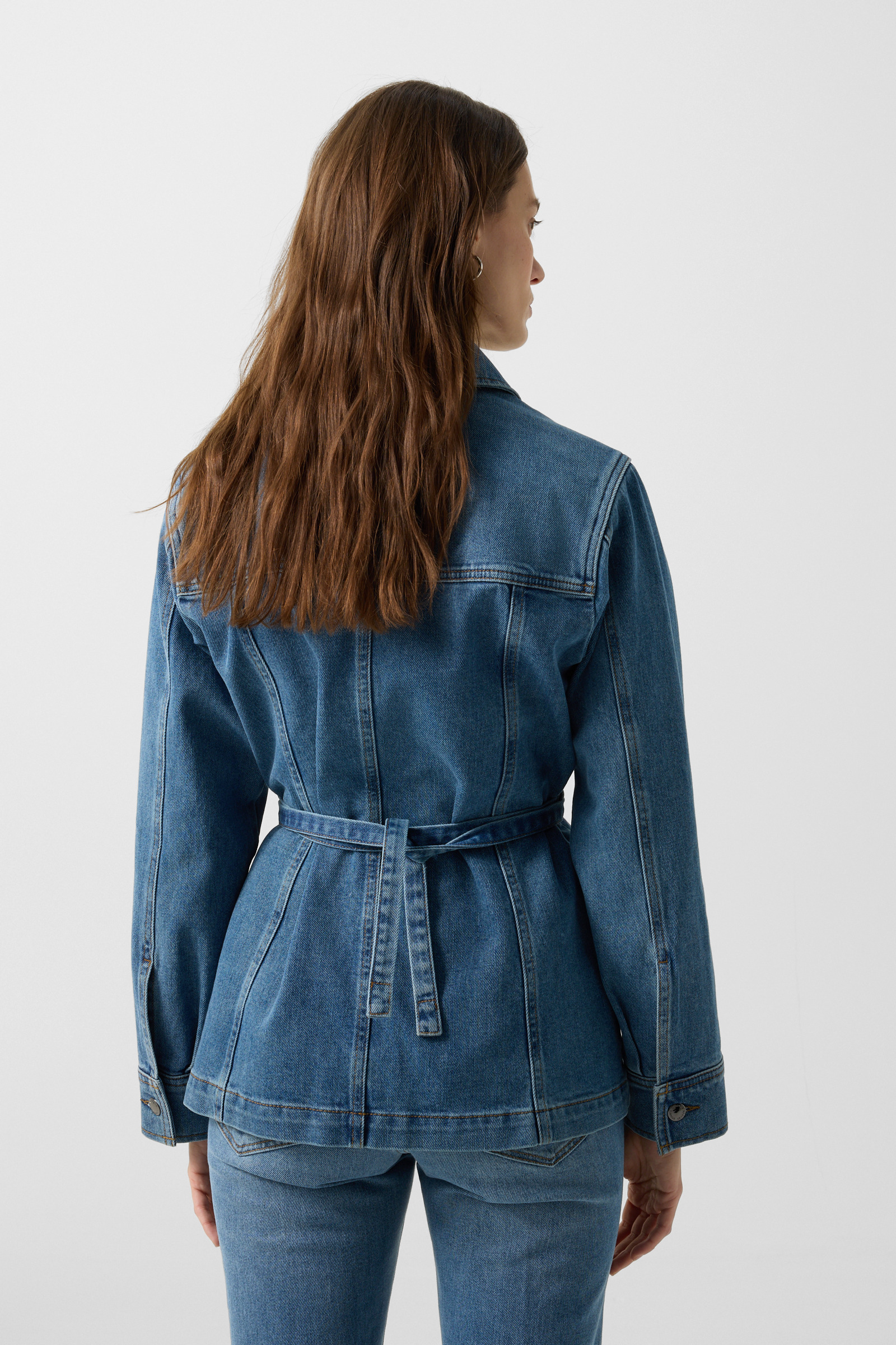 Pelin denim jacket in Denim Blue