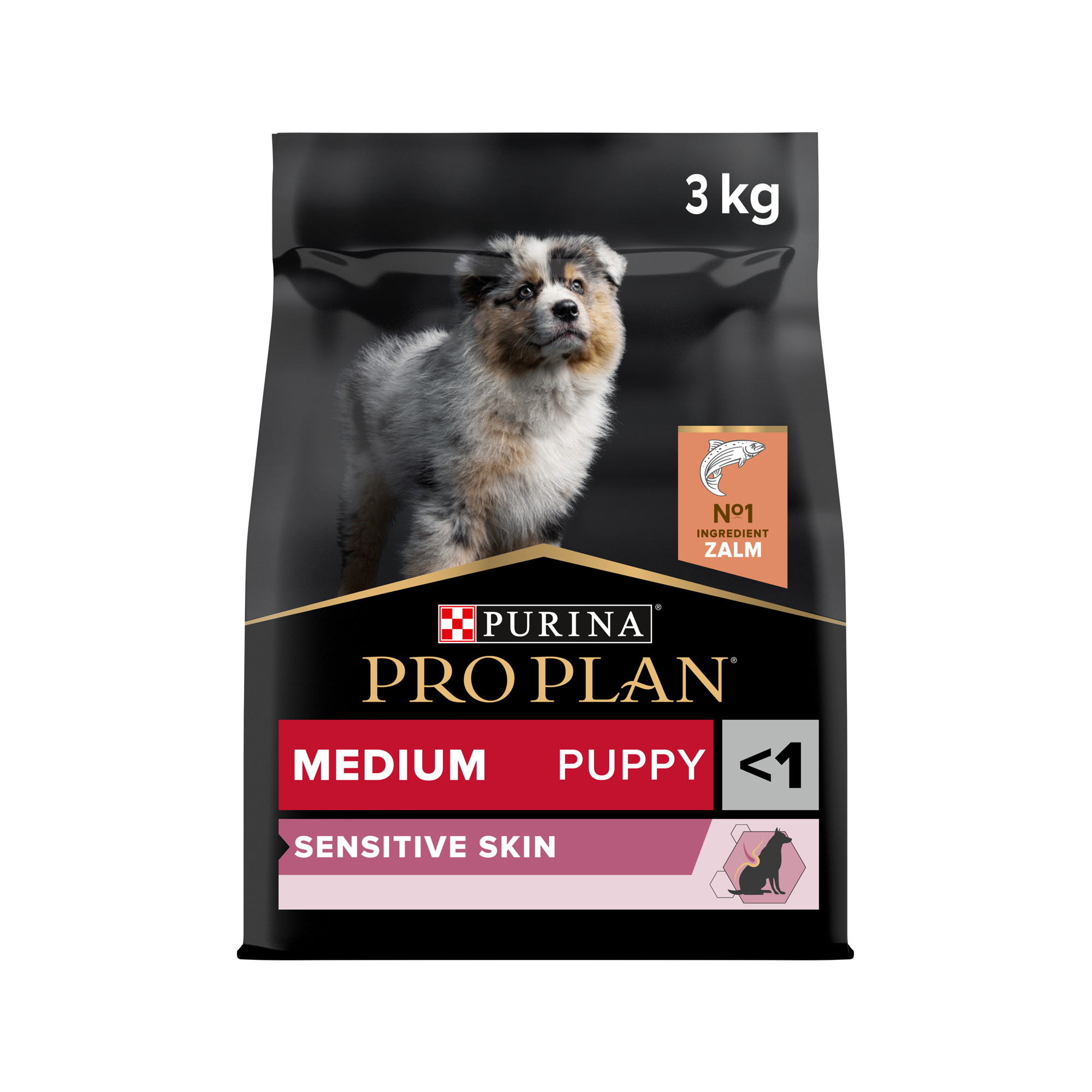 Purina Pro Plan Medium Puppy - Sensitive Skin - Salmon - 12 kg