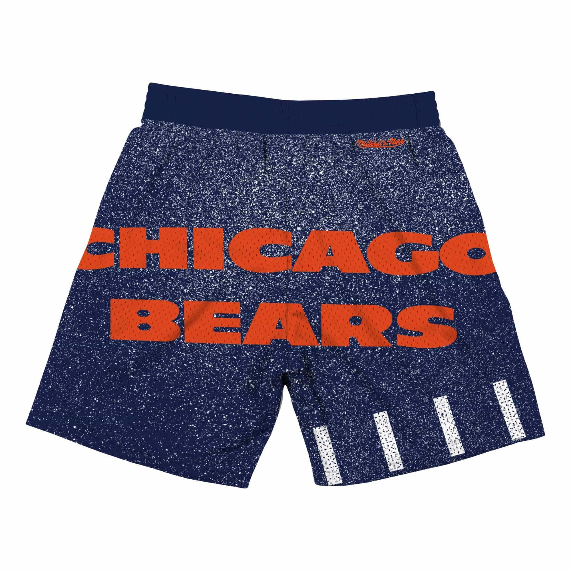Chicago Bears Jumbotron Throwback Mitchell & Ness NFL Shorts Navy