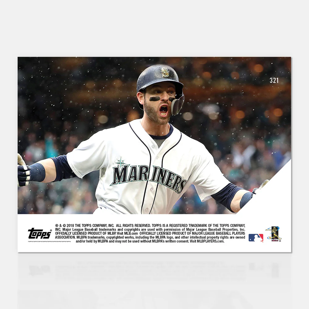 Mitch Haniger - 06/13/2018 TOPPS NOW® Card 321 - Print Run: 312