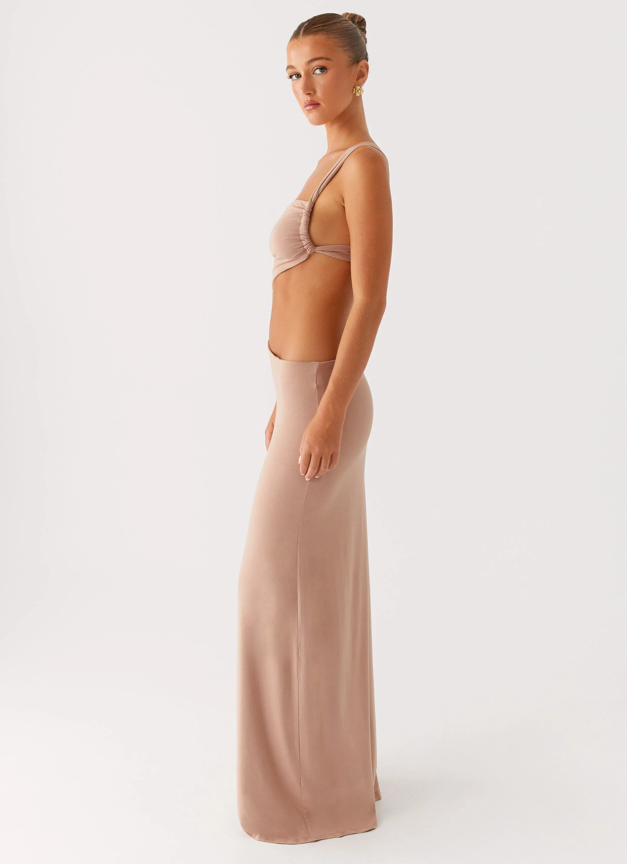 Kika Maxi Dress - Beige