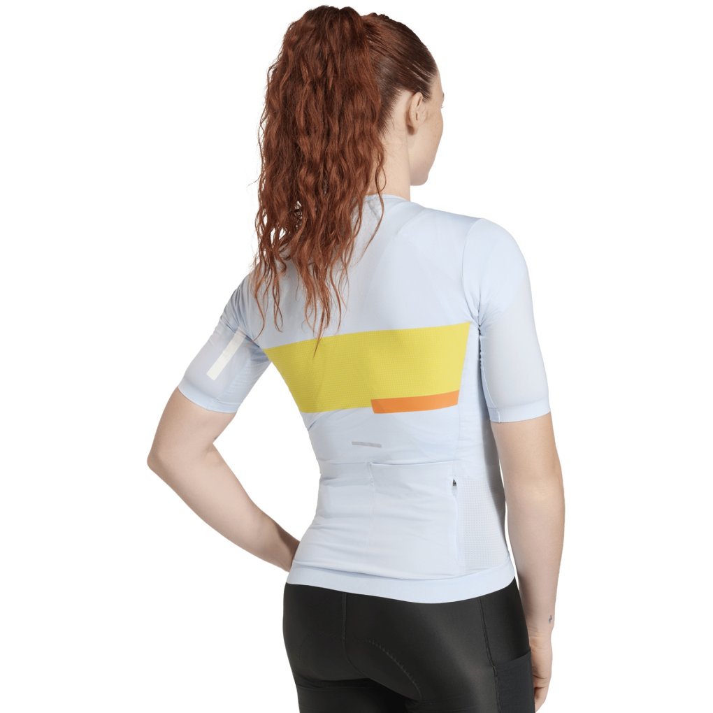 adidas Tempo Neo Heritage Cycling Jersey Women - crystal sky JZ6773