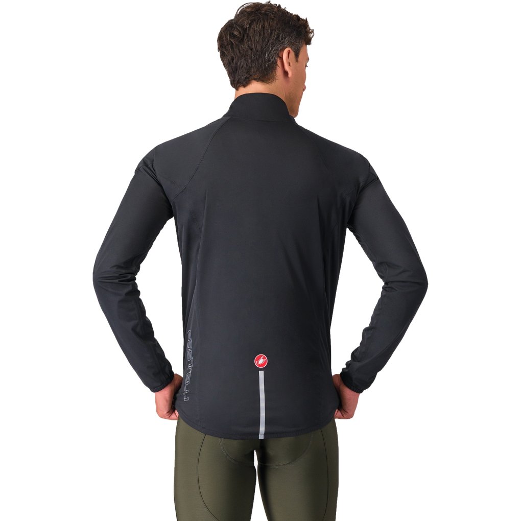 Castelli Emergency 3 Rain Jacket Men - light black 085