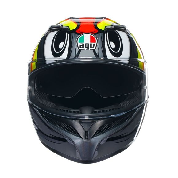 Casque intégral AGV K3 - BIRDY 2.0 - Gris / JauneRef : AG1020