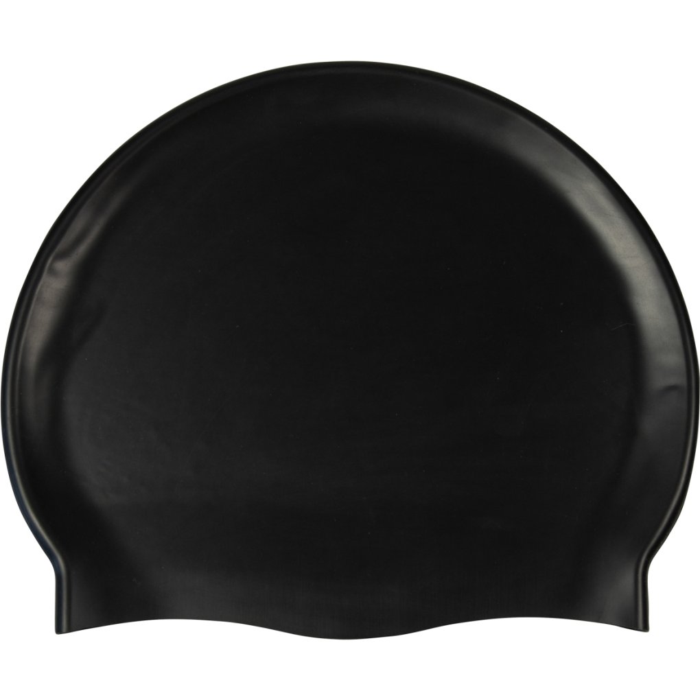 arena Big Logo Swim Cap - Black/White