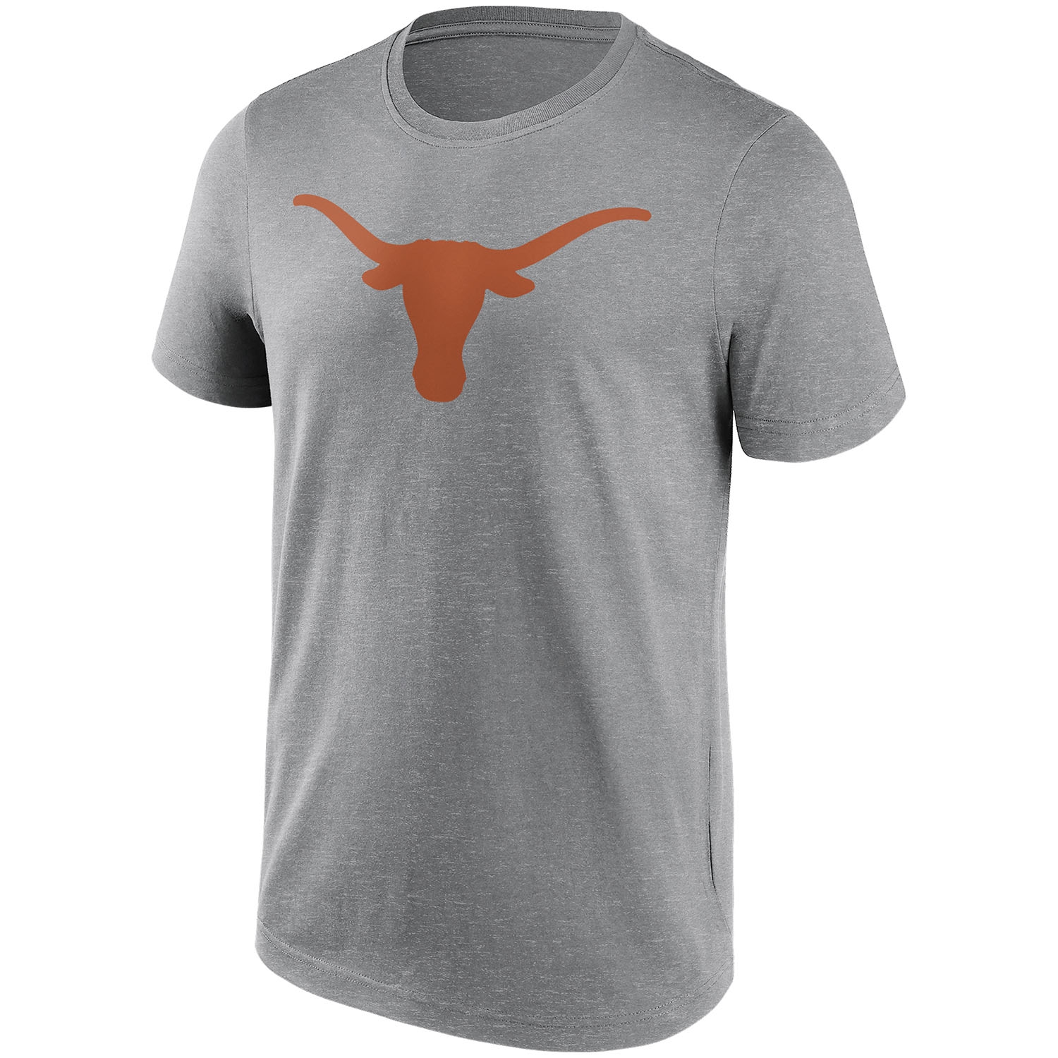Texas Longhorns Primary Logo NCAA T-Shirt Gray