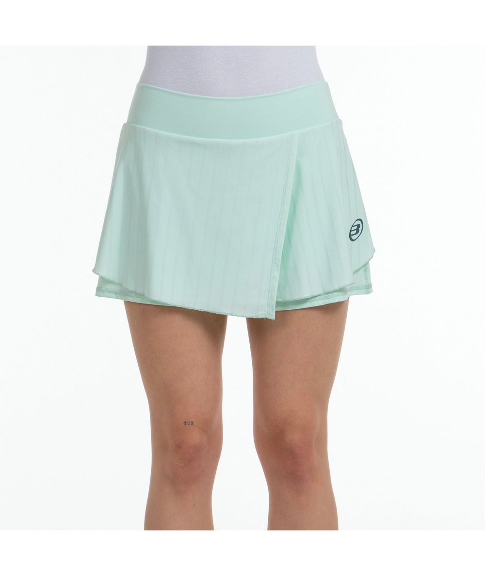 SKIRT BULLPADEL ADRAR WATER GREEN TWO-TONE FABRIC