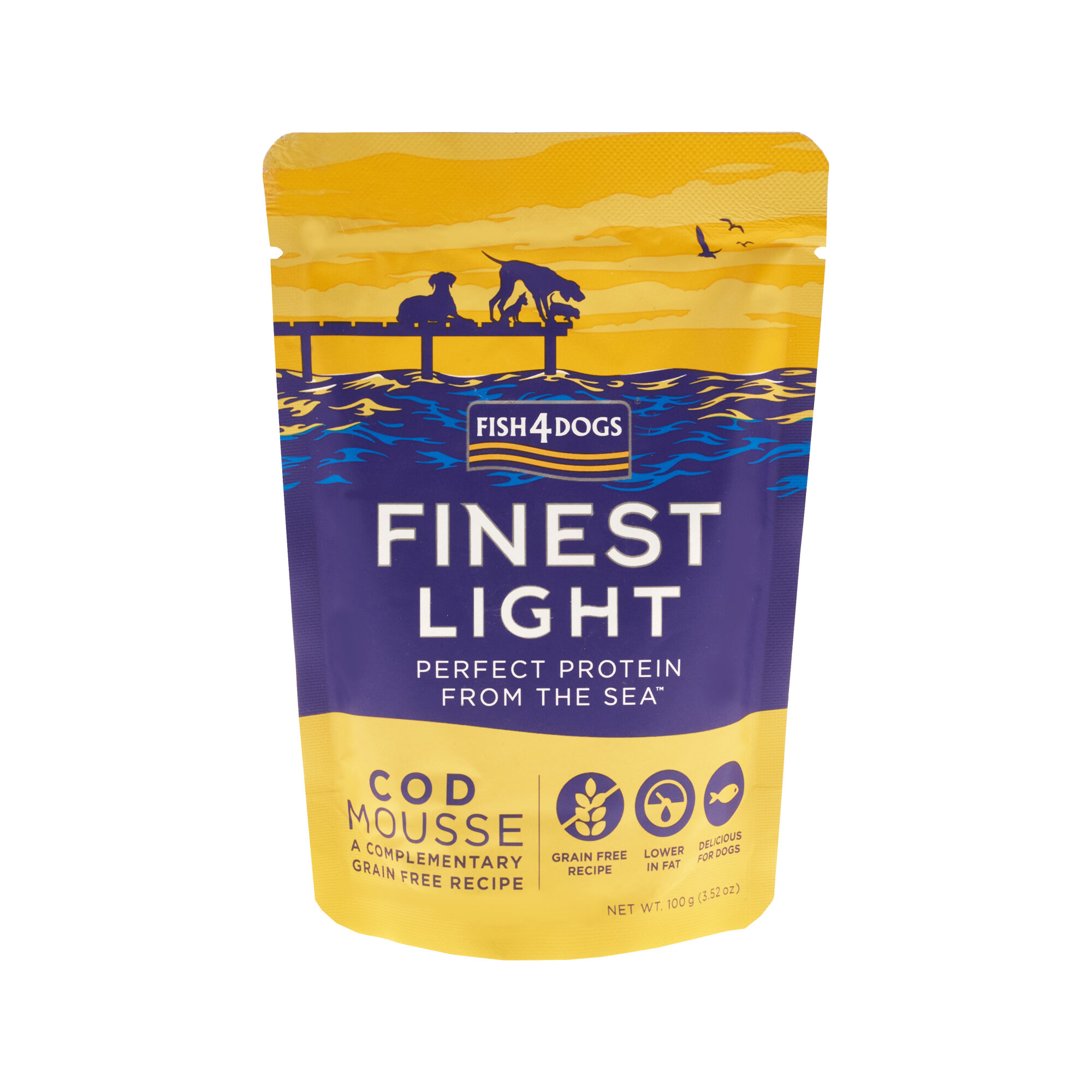 Fish4Dogs Finest Cod Mousse - 6 x 100 g